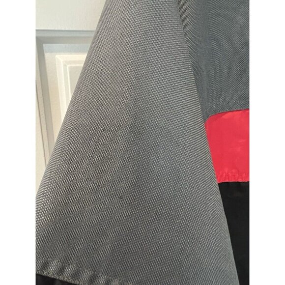 Vintage Mens Columbia Jacket Size L Bugaboo Windbreaker Red/Black/Gray Coat - Picture 9 of 13